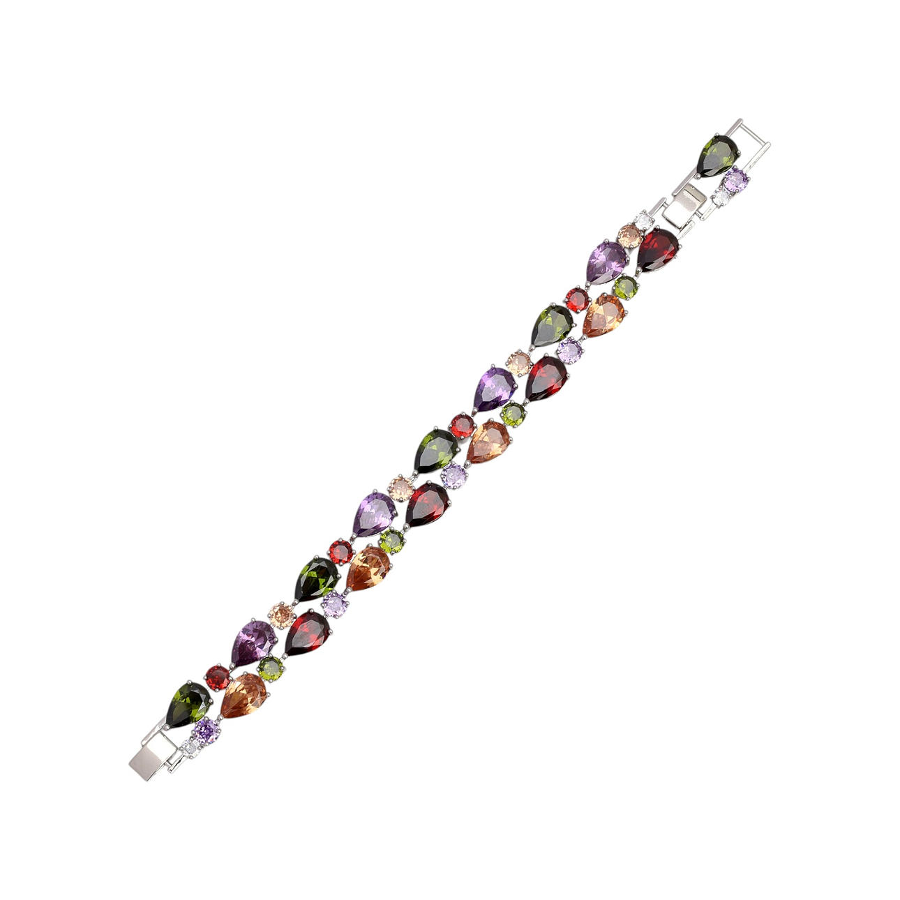 Gemstones bracelet.
