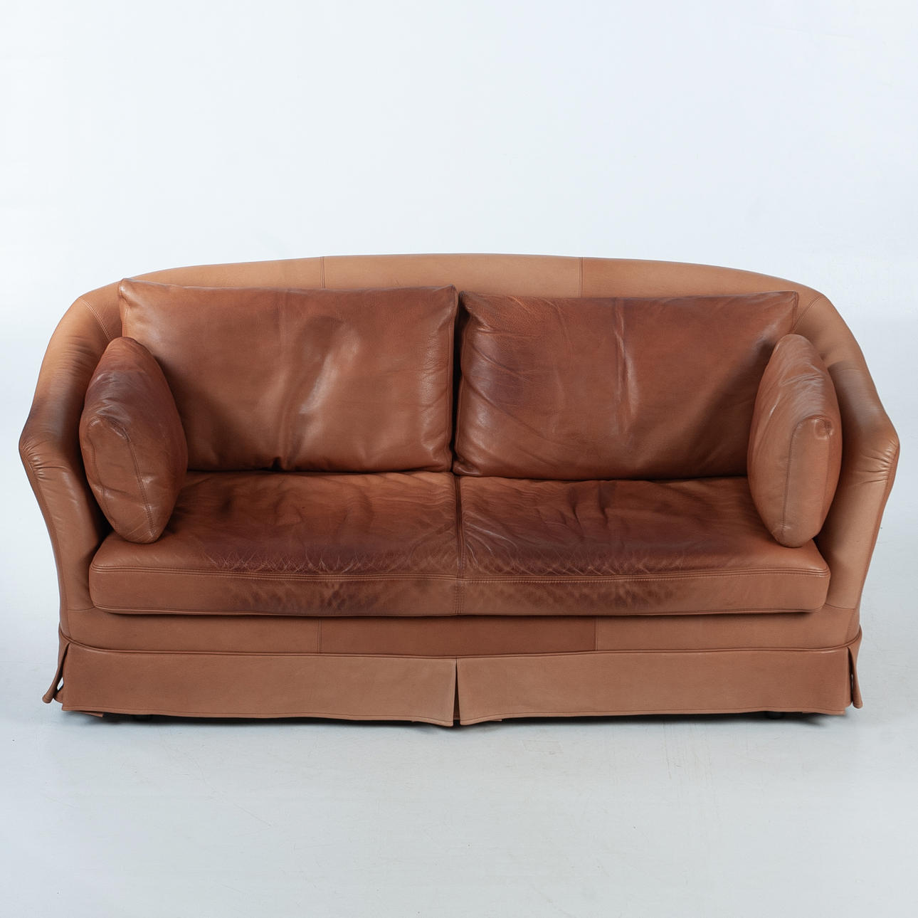 SOFA. “Fredrik”, DUX, leather upholstery.