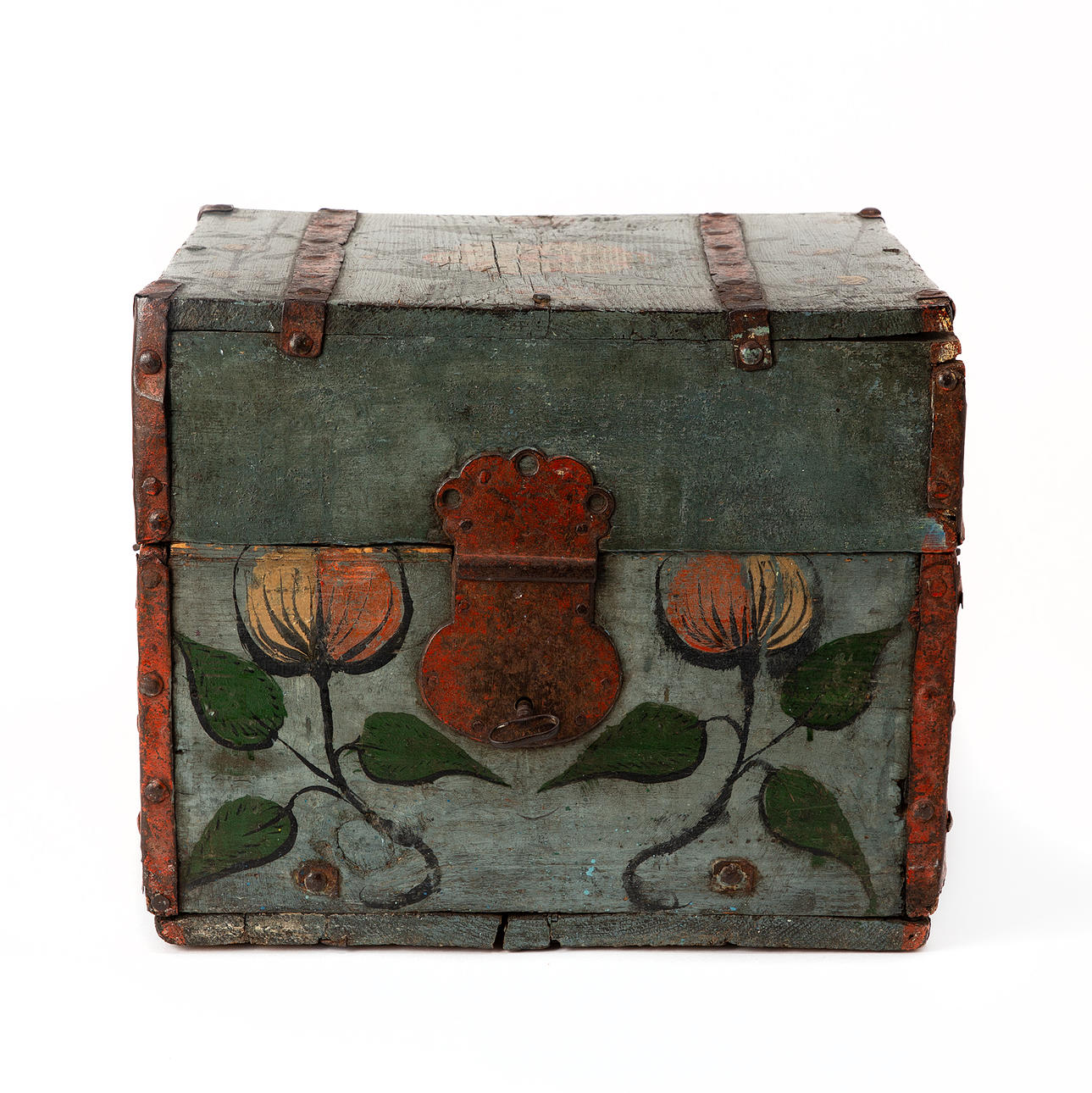 CASKET. Allmoge, 17th/19th century.