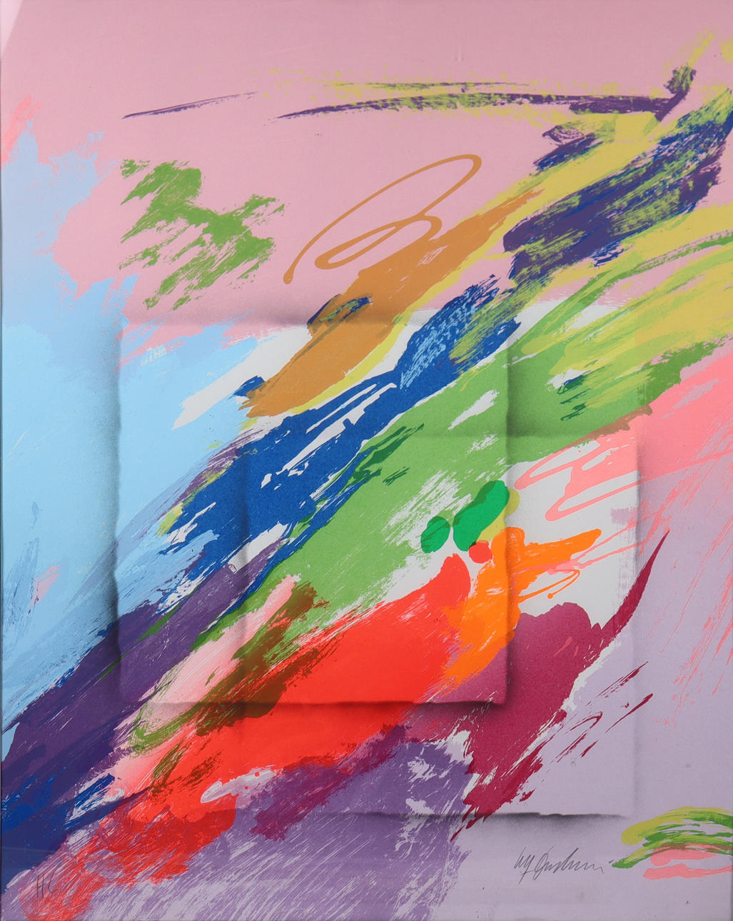 ULF ONSBERG. lithography, composition.