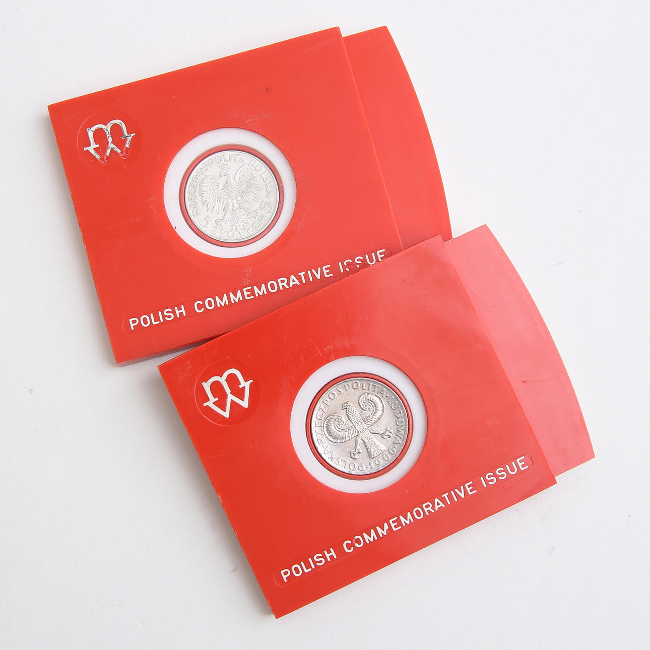 SAMLARMYNT, 2 st, Polen, 1900-tal.