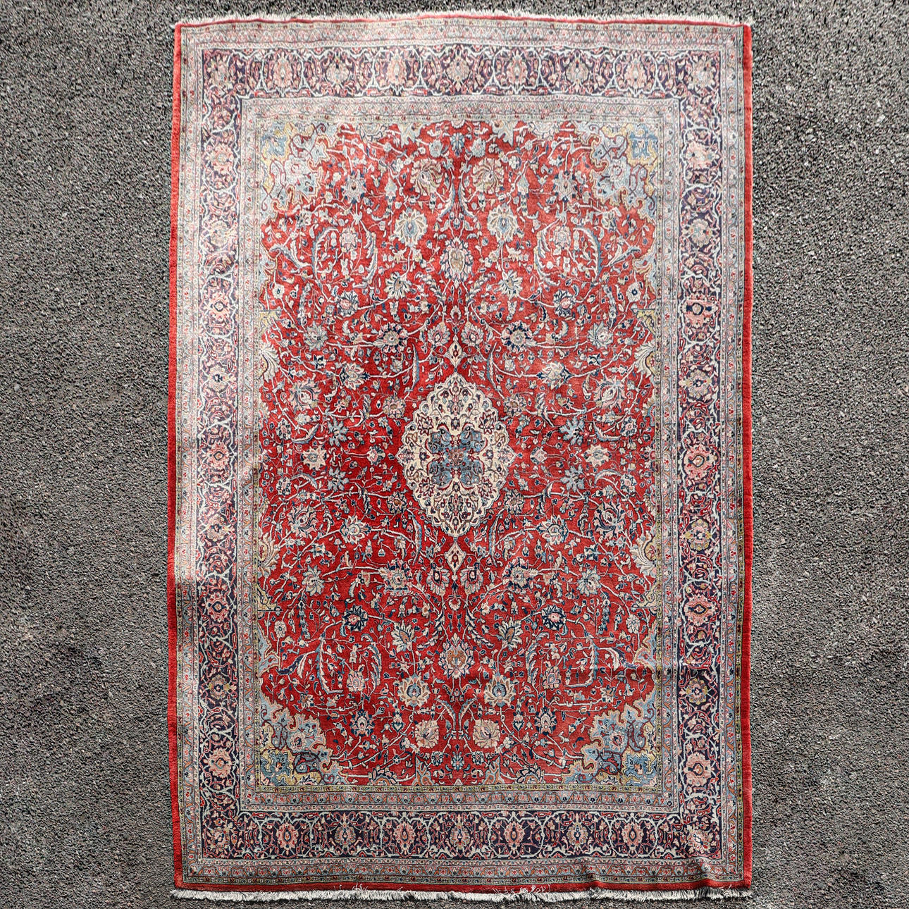 CARPET, Oriental, Sarouk, hand-knotted, approx 320x444 cm.