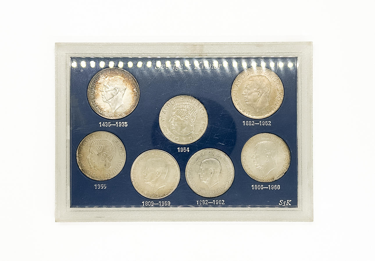 Sweden's 5 kronor. 7pc.