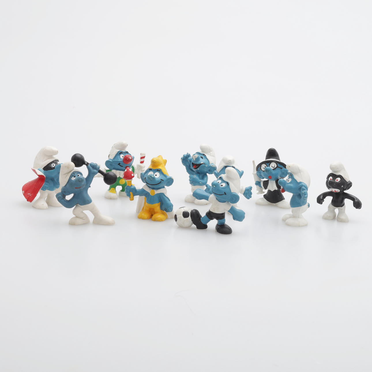 SMURFAR, 10 pcs, Peyo Bully, Germany.