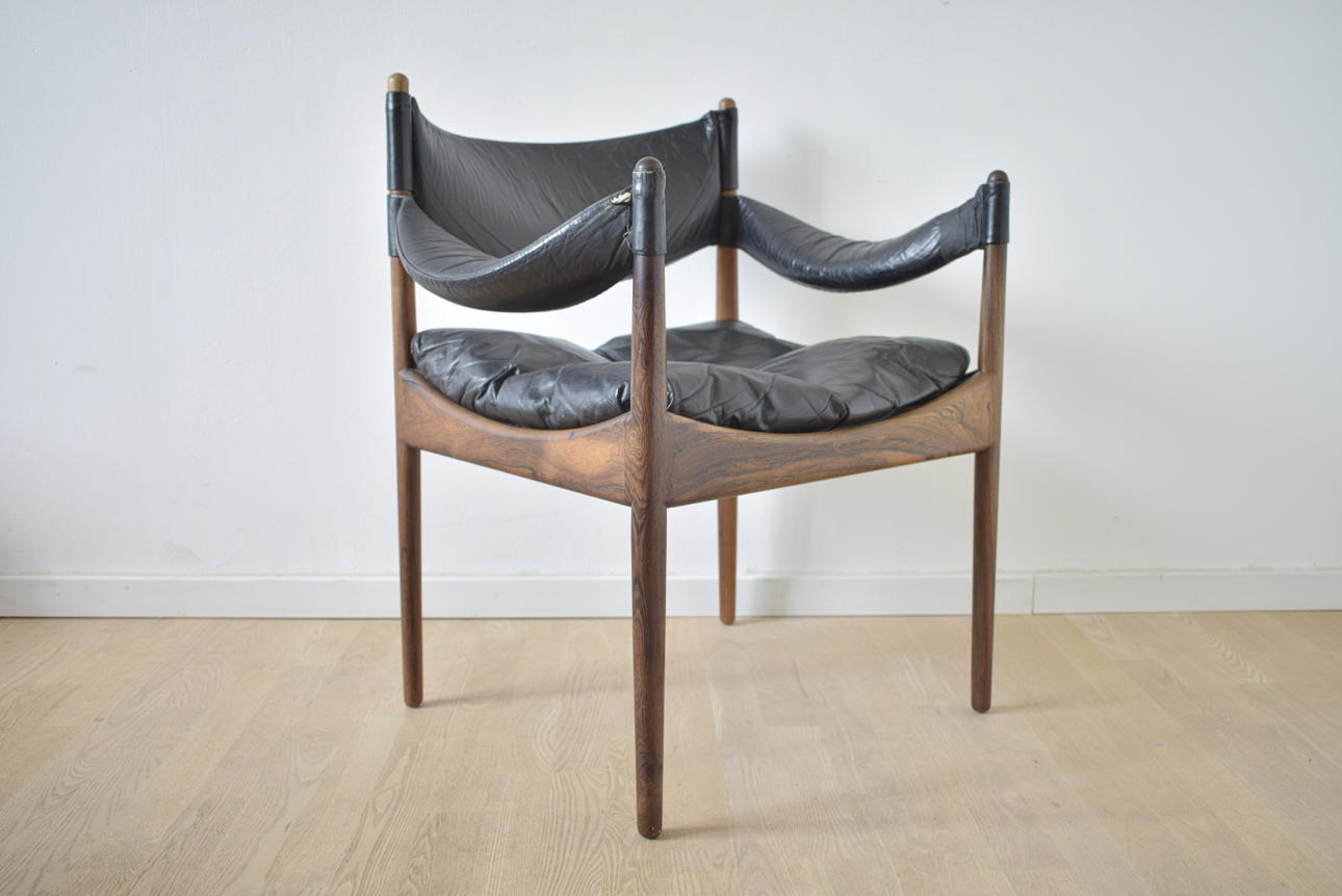 KRISTIAN VEDEL. Modus Fåtölj i Rosewood, 1900-tal.