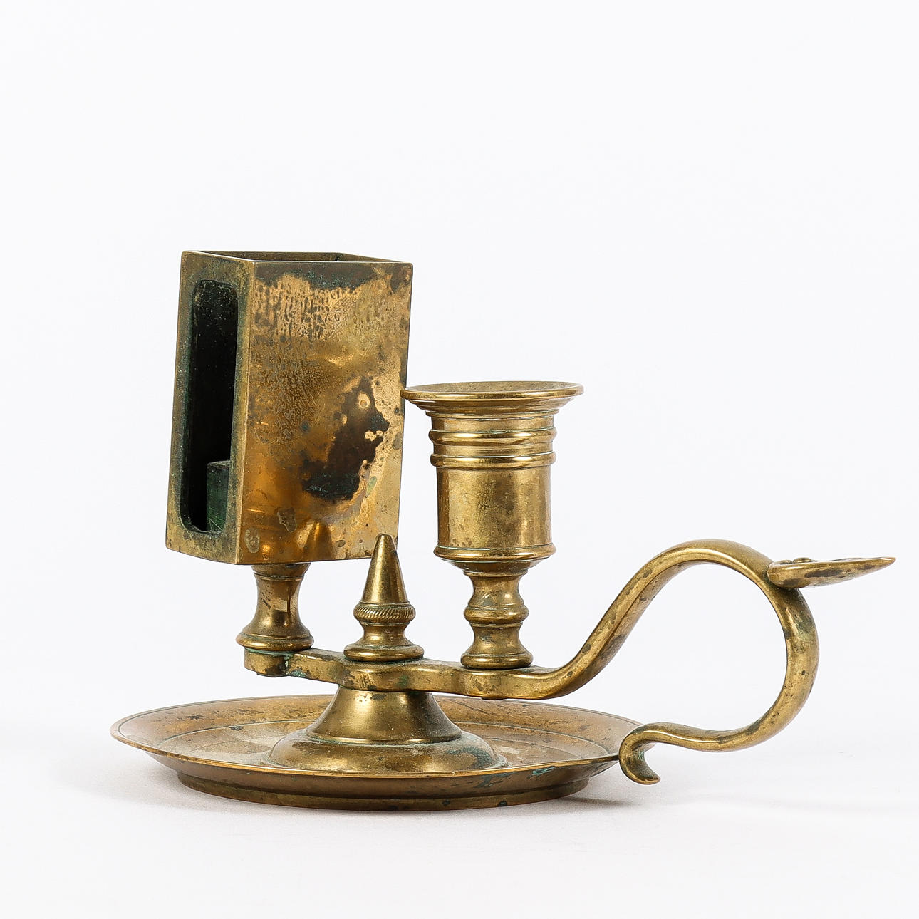 NATTLJUSSTAKE mässing, Gusum Bruk.