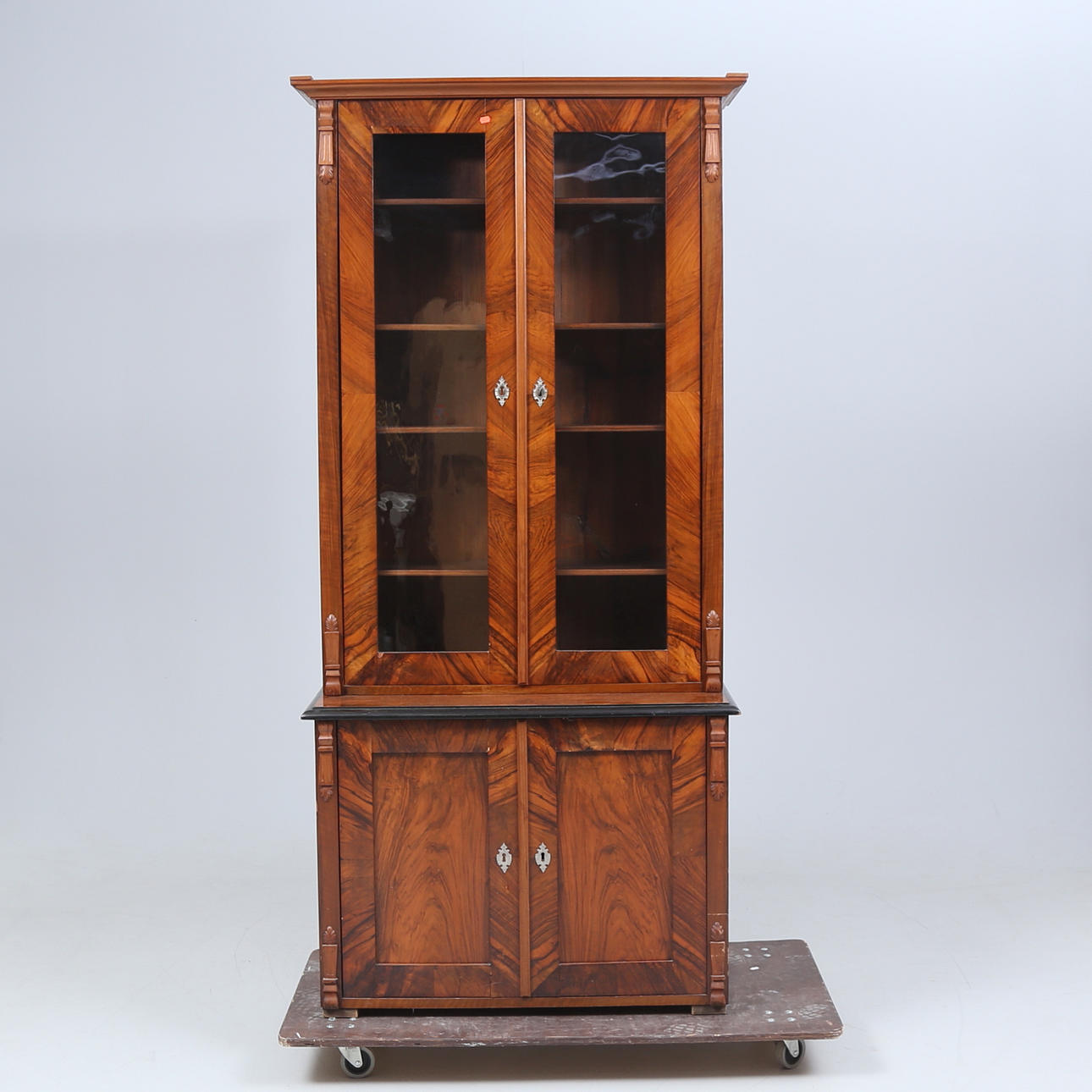 A Neo-Renaissance bookcase, 19th century.