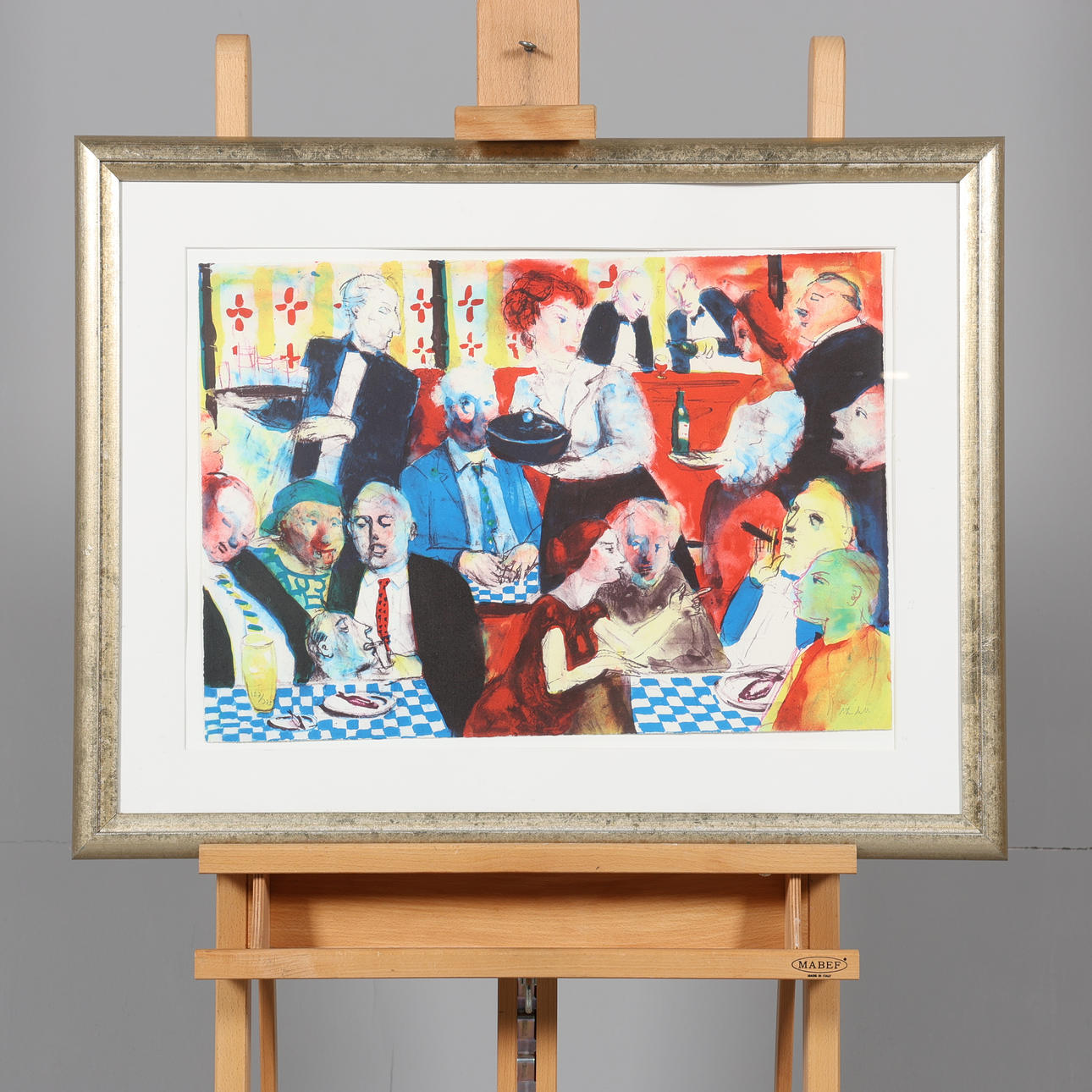 PETER DAHL. LITHOGRAPH, signed and numbered 187/375.