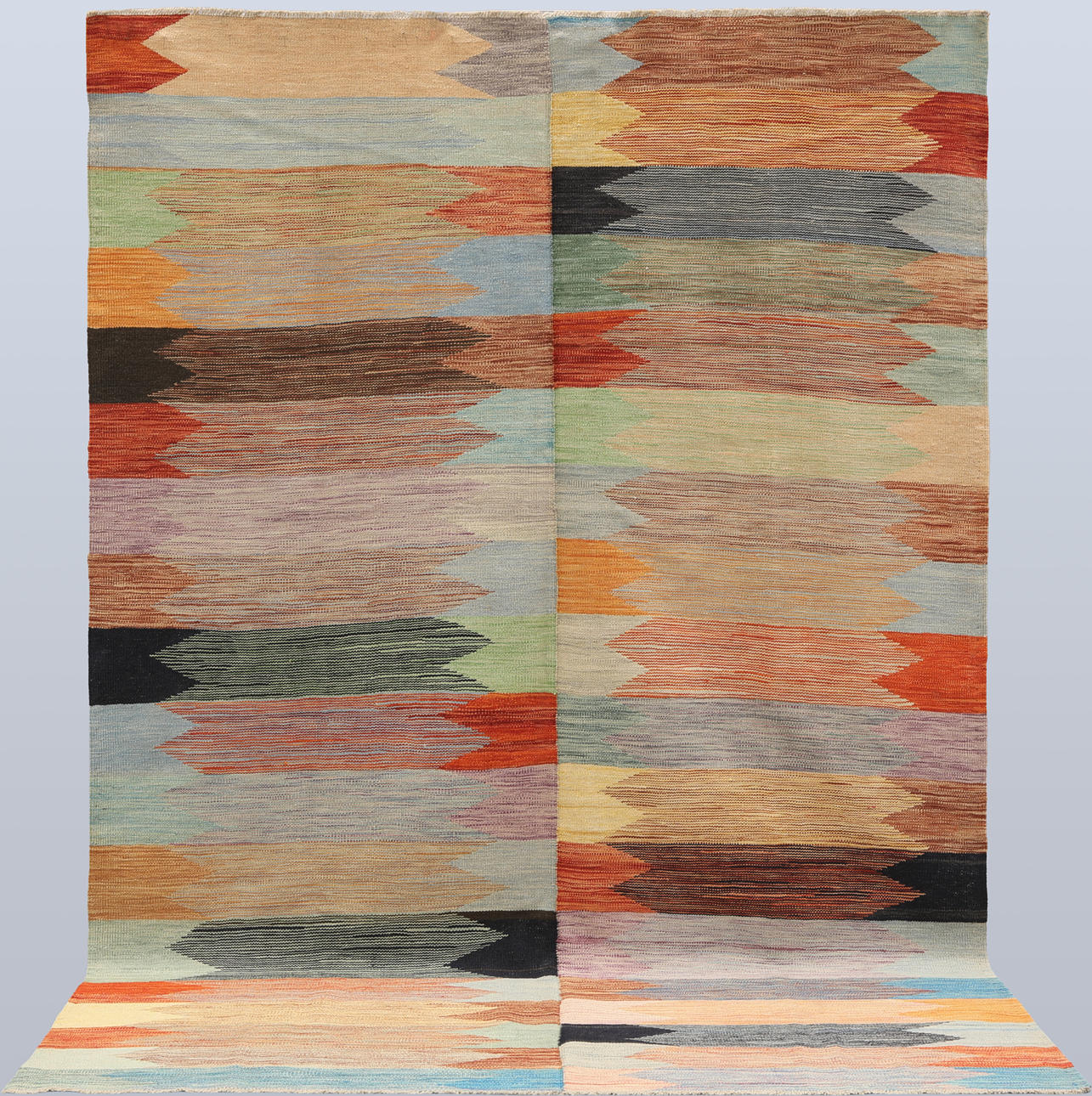 CARPET, “Kelim”, 294 x 200 cm.