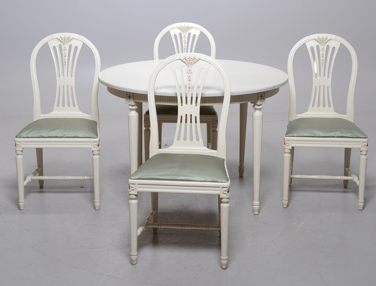 MATSALSMÖBEL, gustaviansk stil.