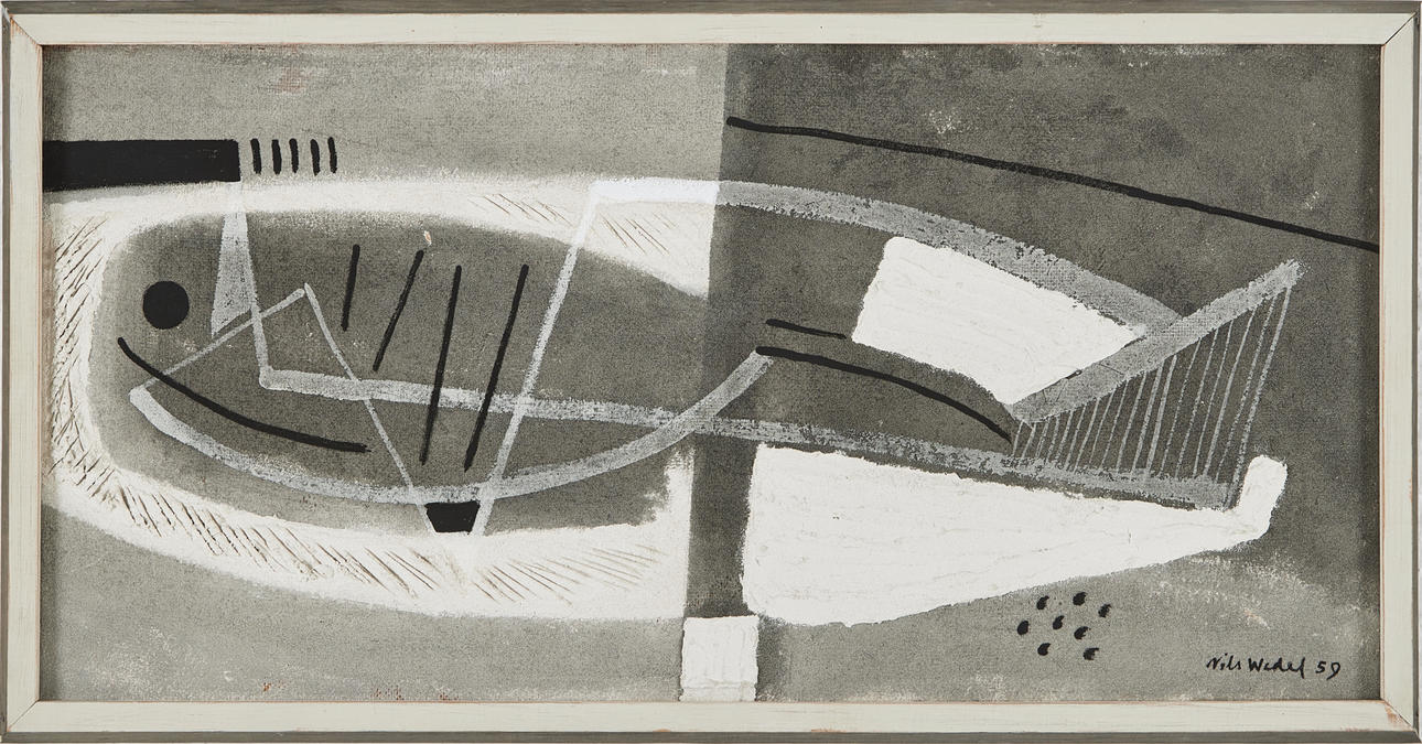 NILS WEDEL. Composition.