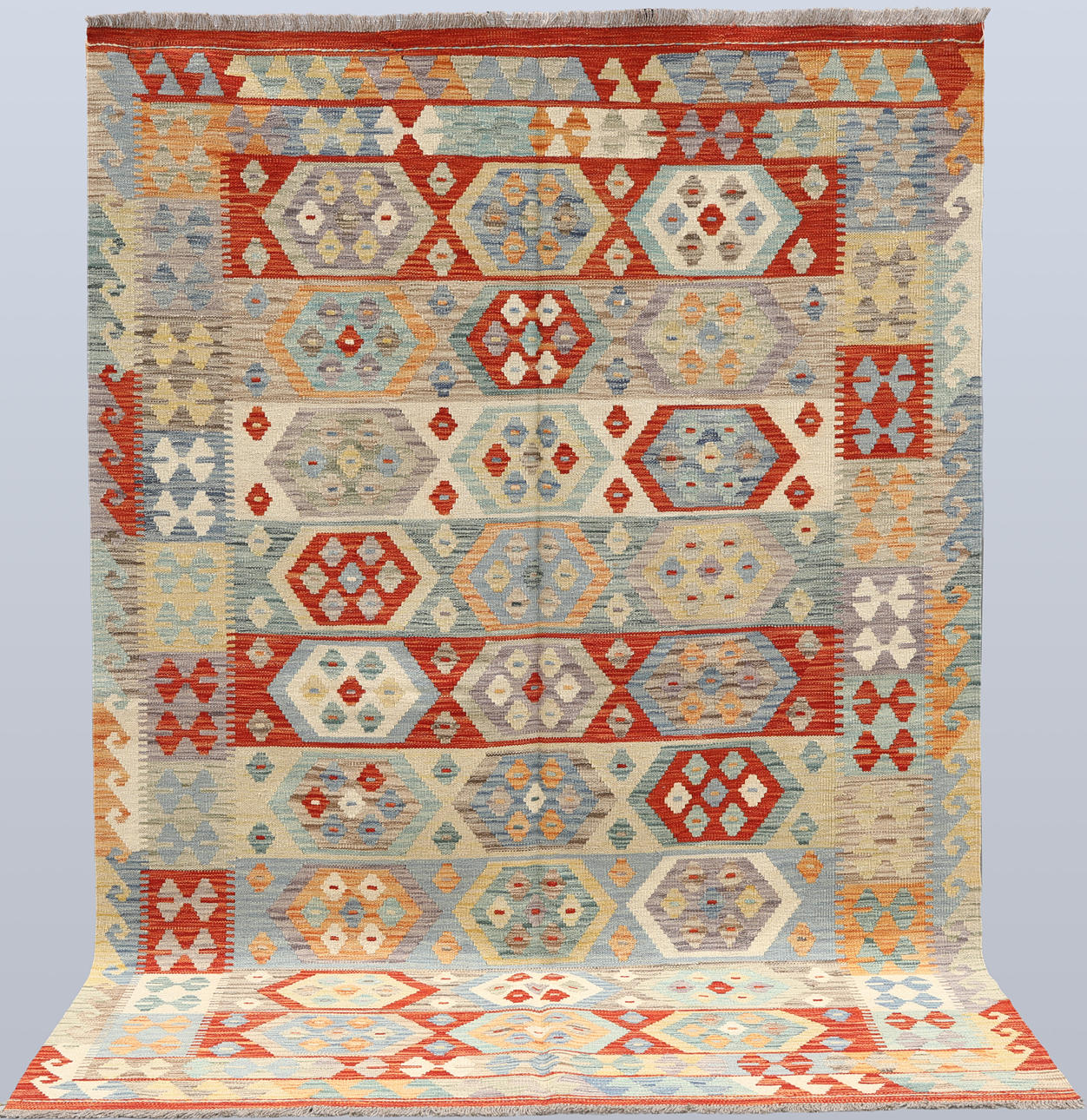 CARPET, “Kelim”, 244 x 167 cm.