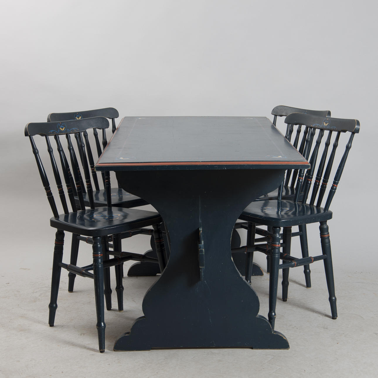 MATSALSGRUPP, allmogemålat, tidigt 1900-tal.