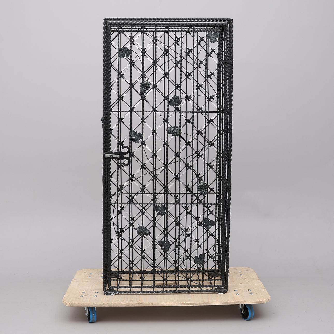 WINE RACK, FORGING, CONTEMPORARY MANUFACTURE.