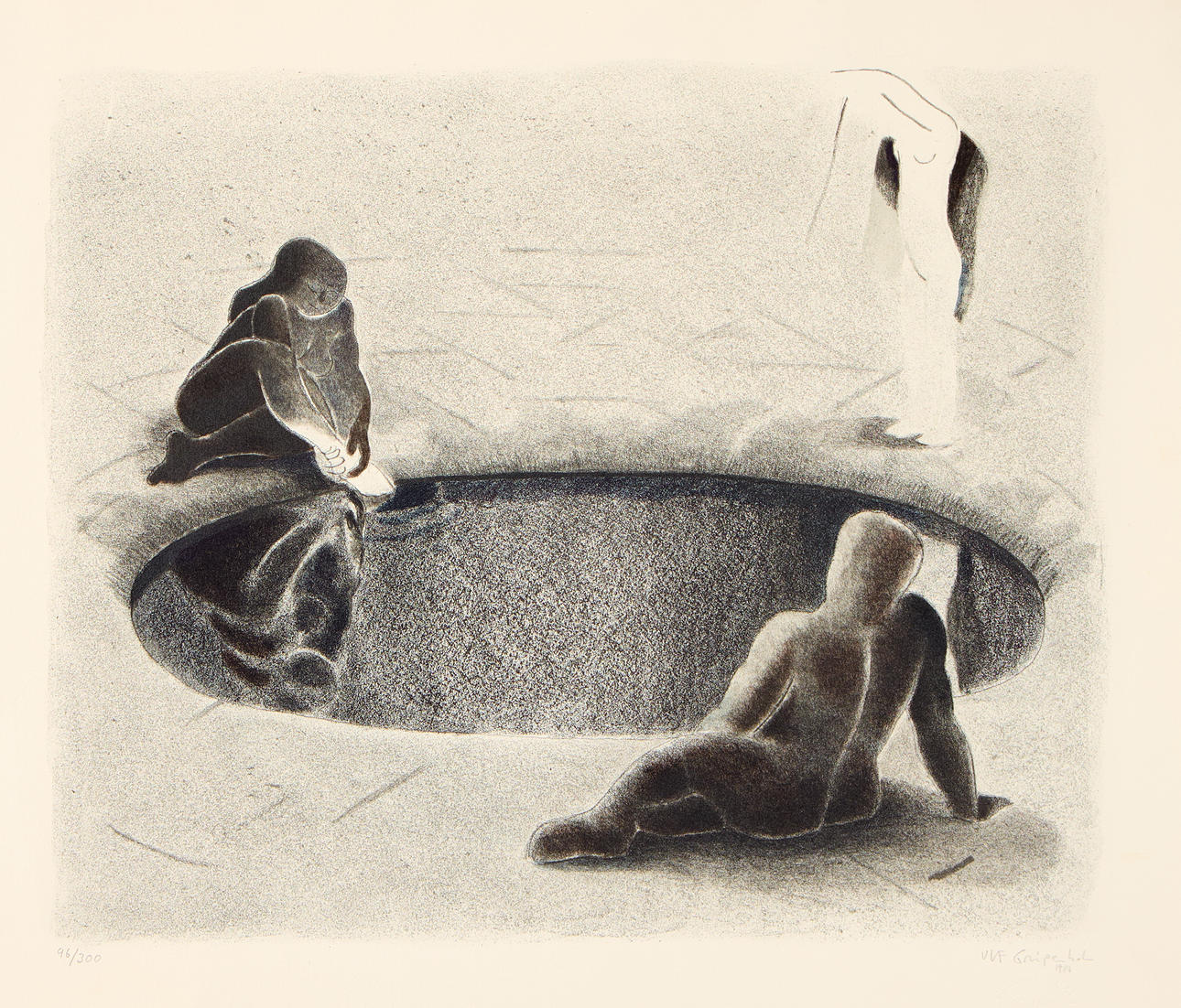 ULF GRIPENHOLM. By the Pond.