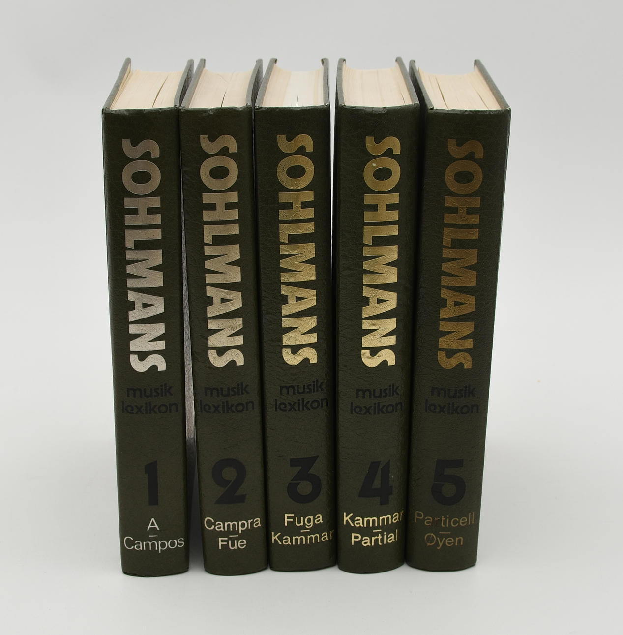 Sohlmans musiklexikon I-V.