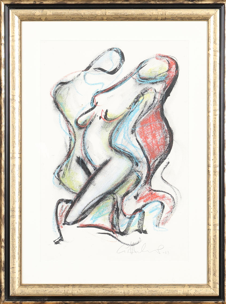 GÖRAN HAUSENKAMP. MIXED TECHNOLOGY, signed and dated.