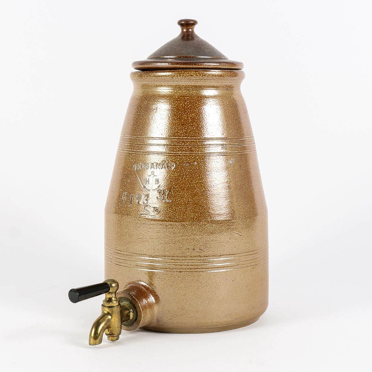 CONTAINER Höganäs, salt glazed stoneware, 3 litres.