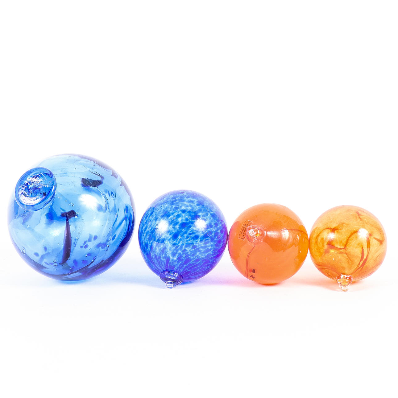 BALLS 4 pieces, Madam Glass Clothesball.