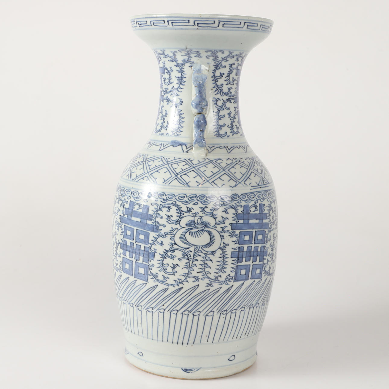 Floor vase, porcelain, China.