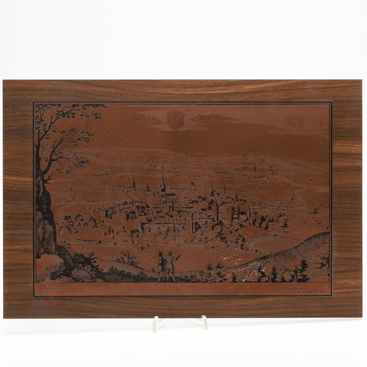 COPPER ENGRAVING, Biel, Switzerland.