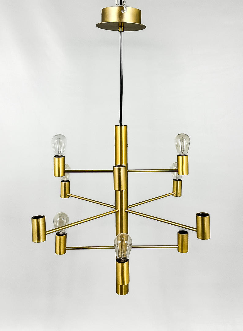 CEILING CHANDELIER, “Manola”, modern, Herstal.