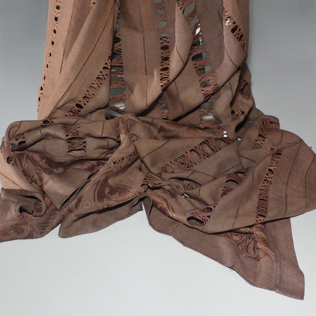 TABLECLOTH WITH EMBROIDERY, Art Nouveau.