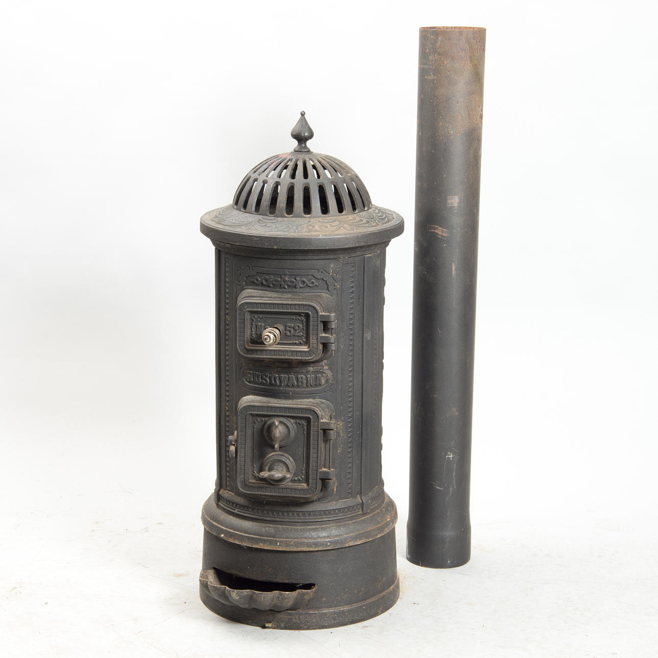 KAMIN, gjutjärn, Husqvarna nr 52.