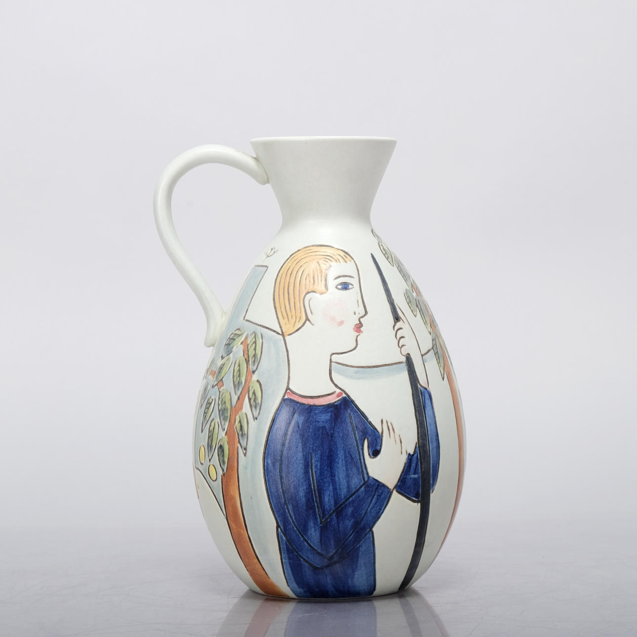 CARL-HARRY STÅLHANE. Hänkelvase, Rörstrand.