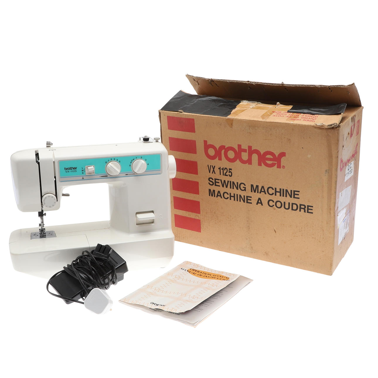 A BROTHER ELECTRIC SEWING MACHINE.