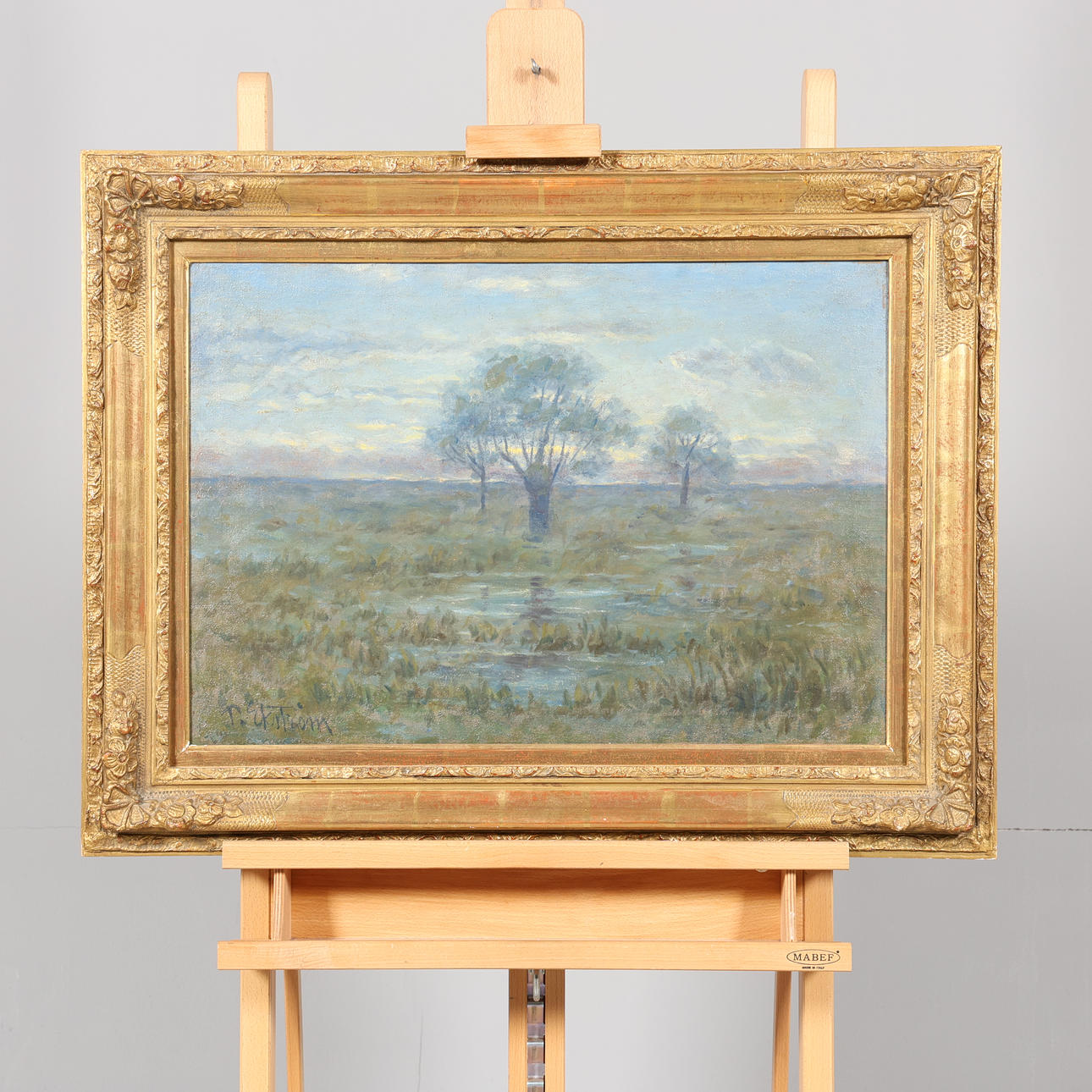 PER EKSTRÖM. OIL ON CANVAS, Signed.