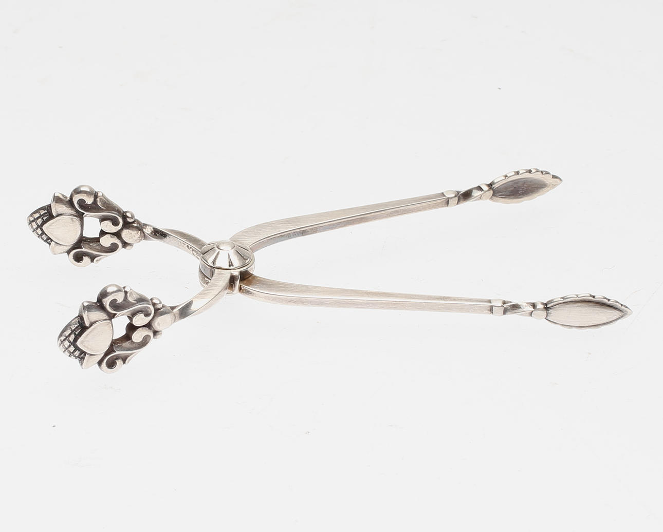 SOCKERTÅNG, sterlingsilver, Georg Jensen, Danmark, 1945-51.