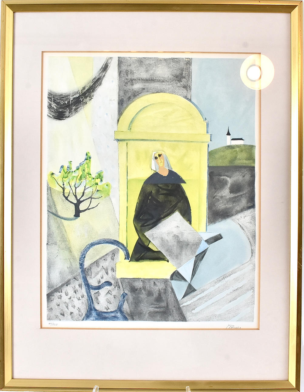 STELLAN MÖRNER. Color lithography.