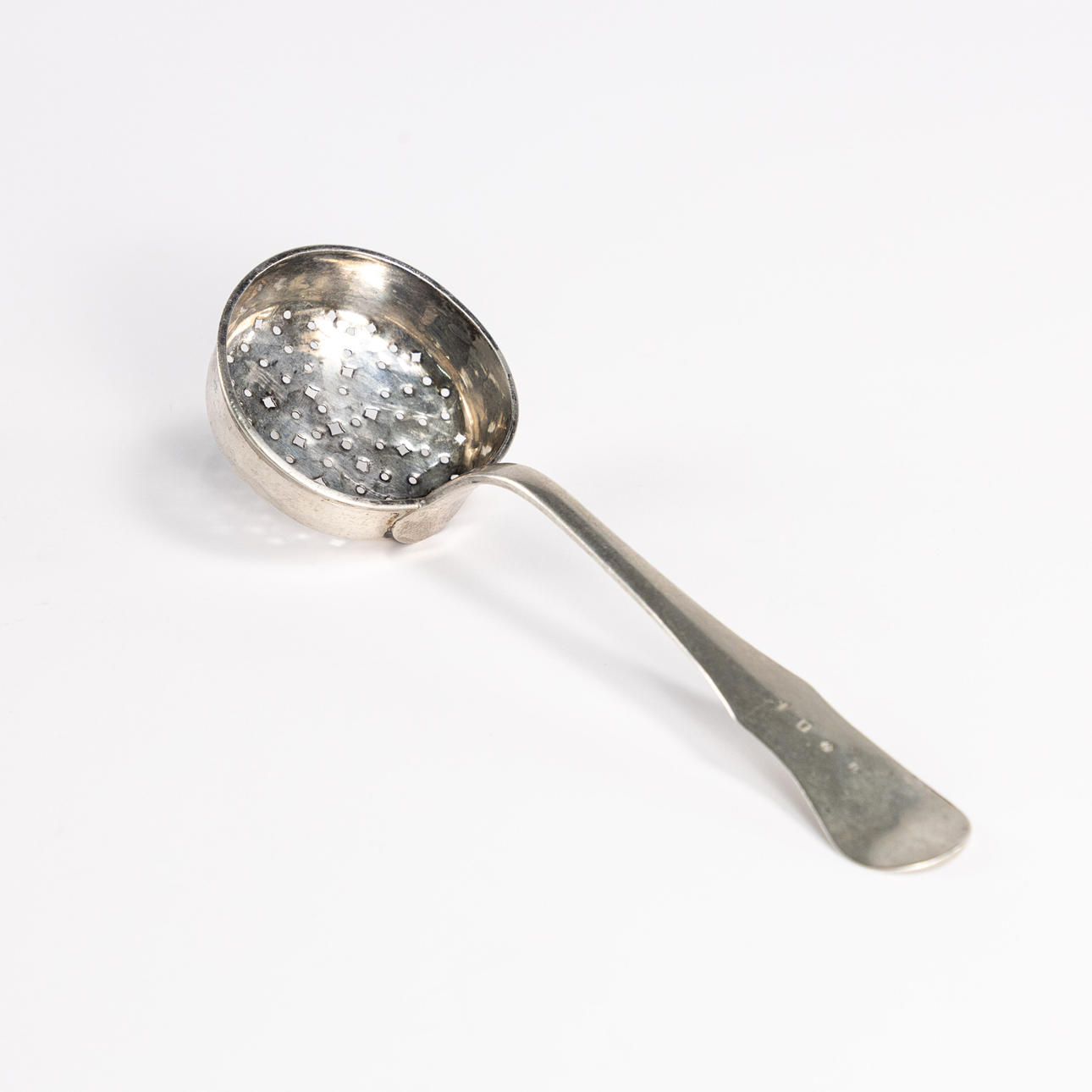 SUGAR CASTER. Silver, 18th/19th century.