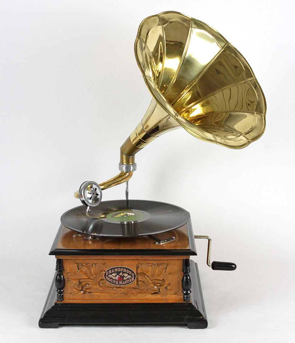 TRATTGRAMMOFON, 1900-talets andra hälft.