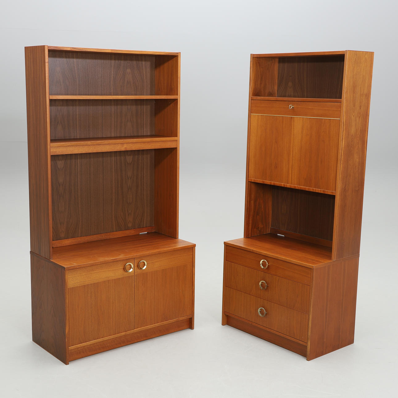 BOKHYLLOR, 2 st, 1970-tal.