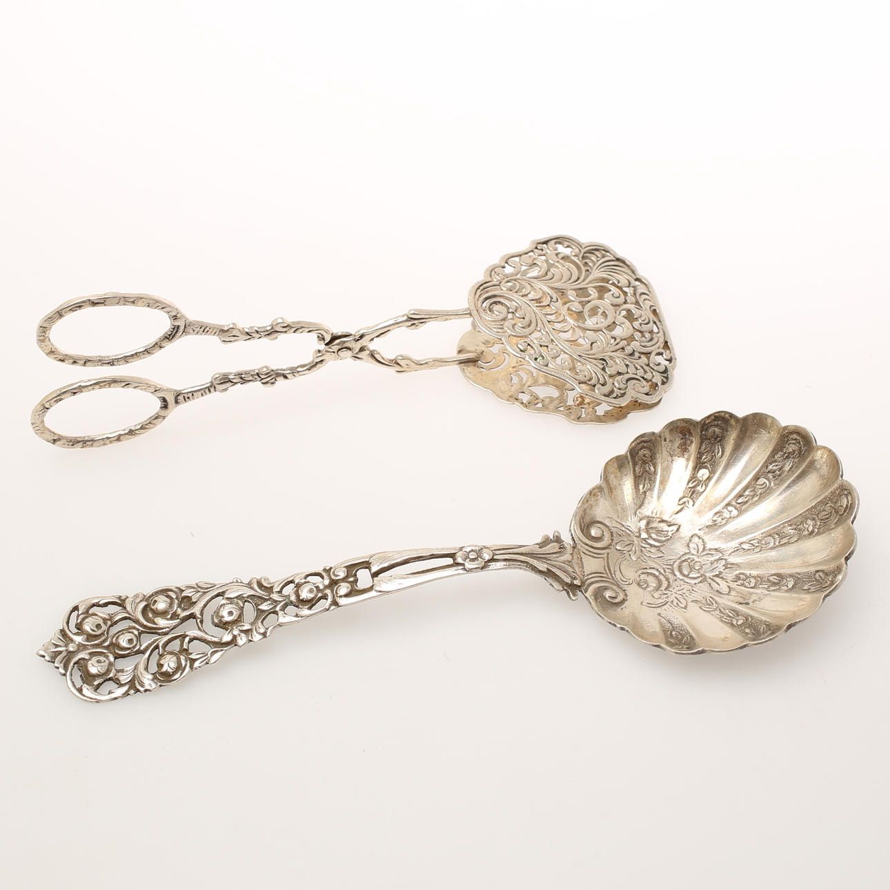 SKED, KAKTÅNG. Silver.