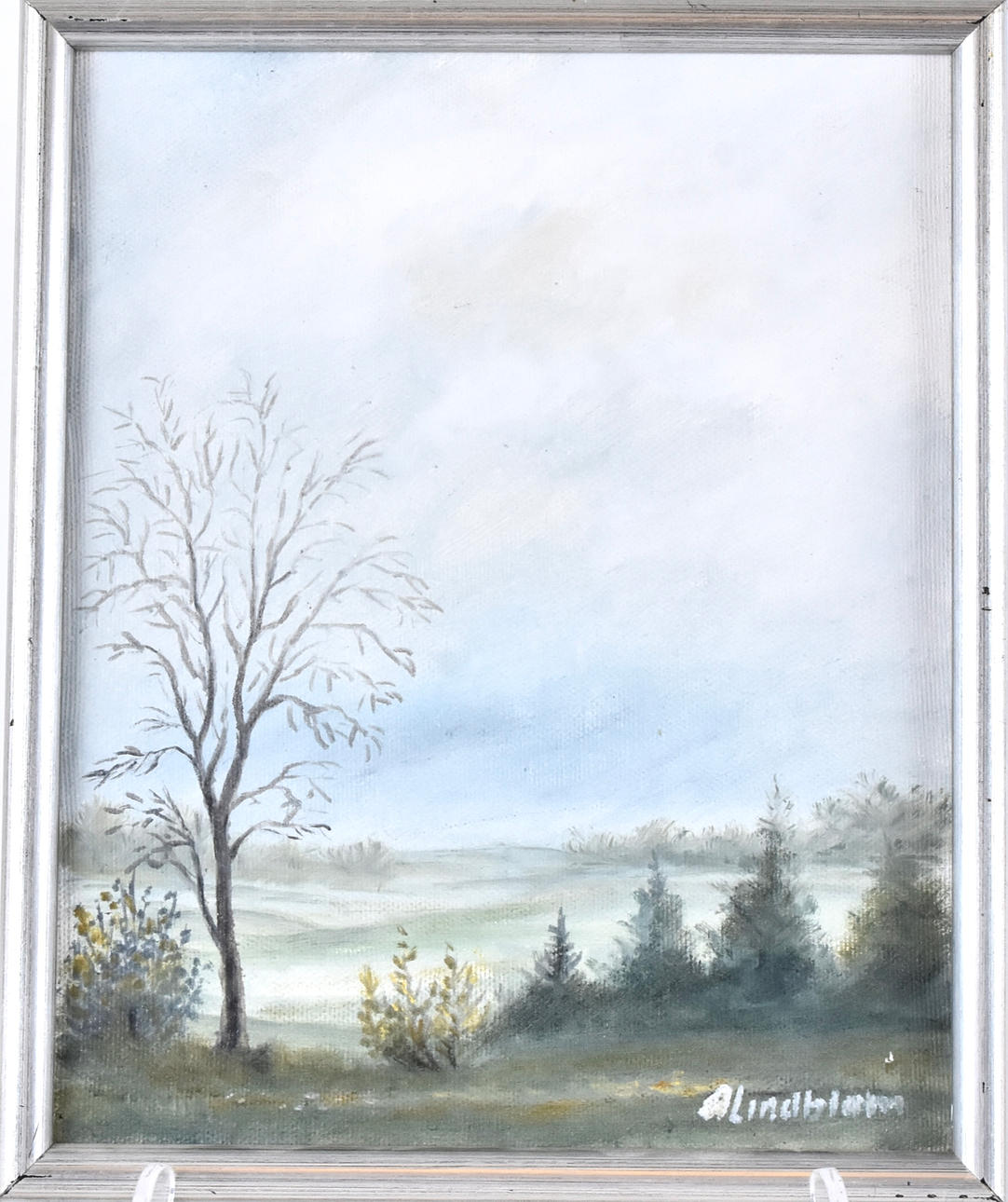 ARNOLD LINDBLOM. Oil on canvas.