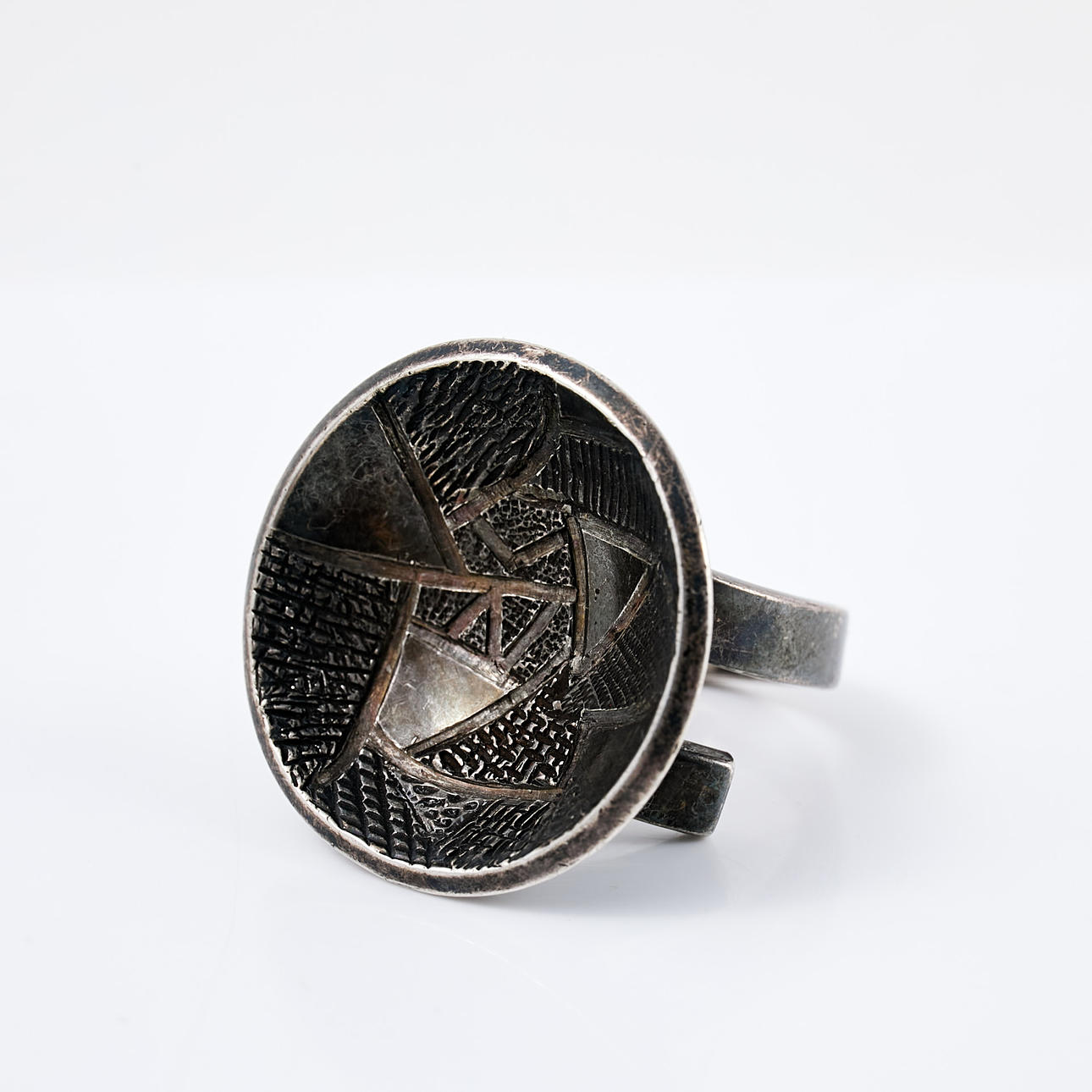 CLAËS E GIERTTA. A sterling silver ring, Stockholm, 1992.