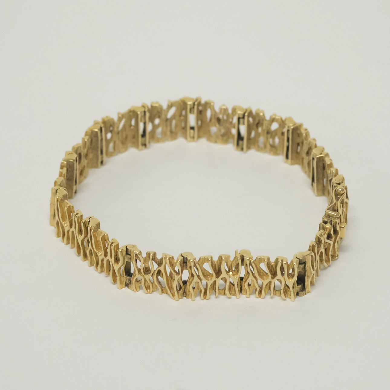 BERNHARD HERTZ. BRACELET, 14K GOLD.