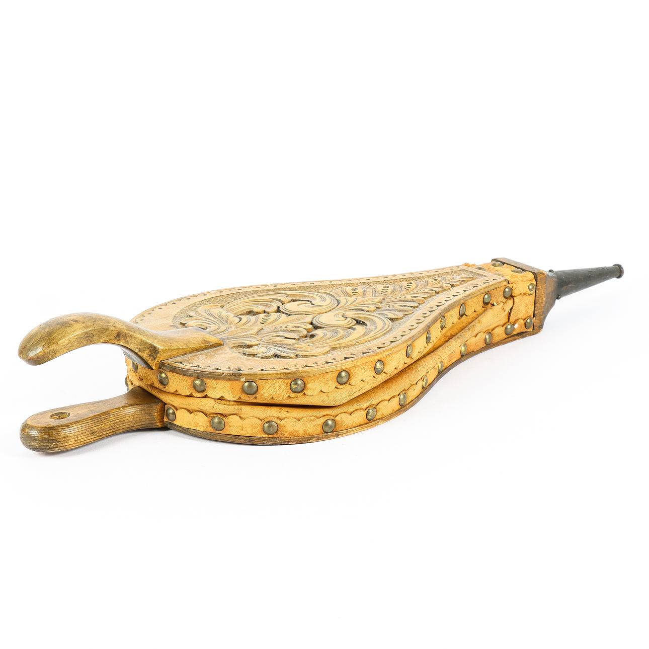 BLOWN BEAM wood, cut decor.