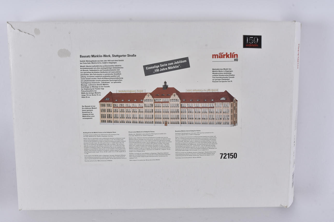 MODEL BUILDING KIT, Märklin, 72150.