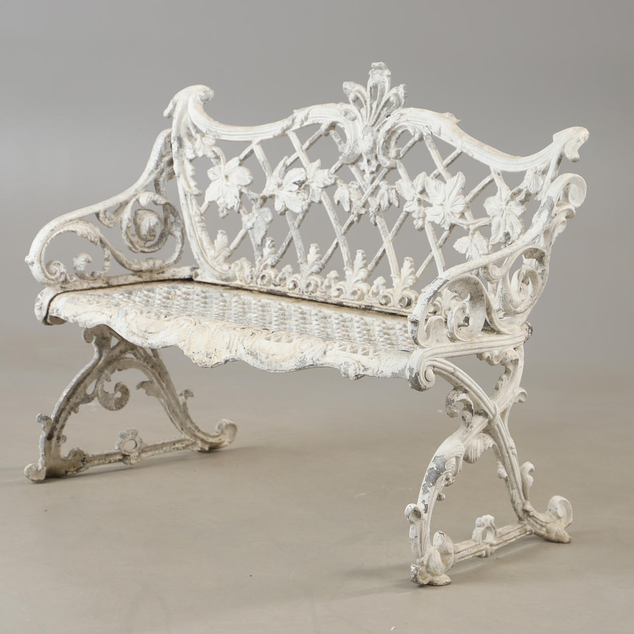 TRÄDGÅRDSSOFFA, metall, 1900-talets andra hälft.