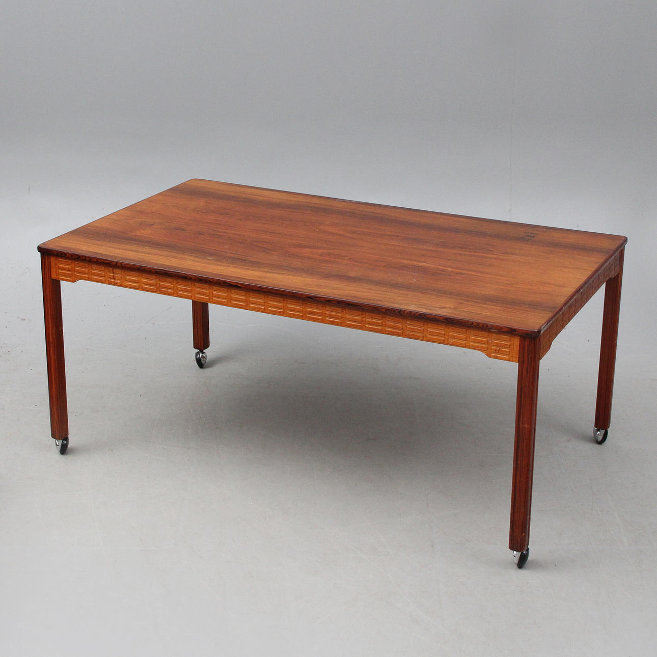 COFFEE TABLE, on wheels.