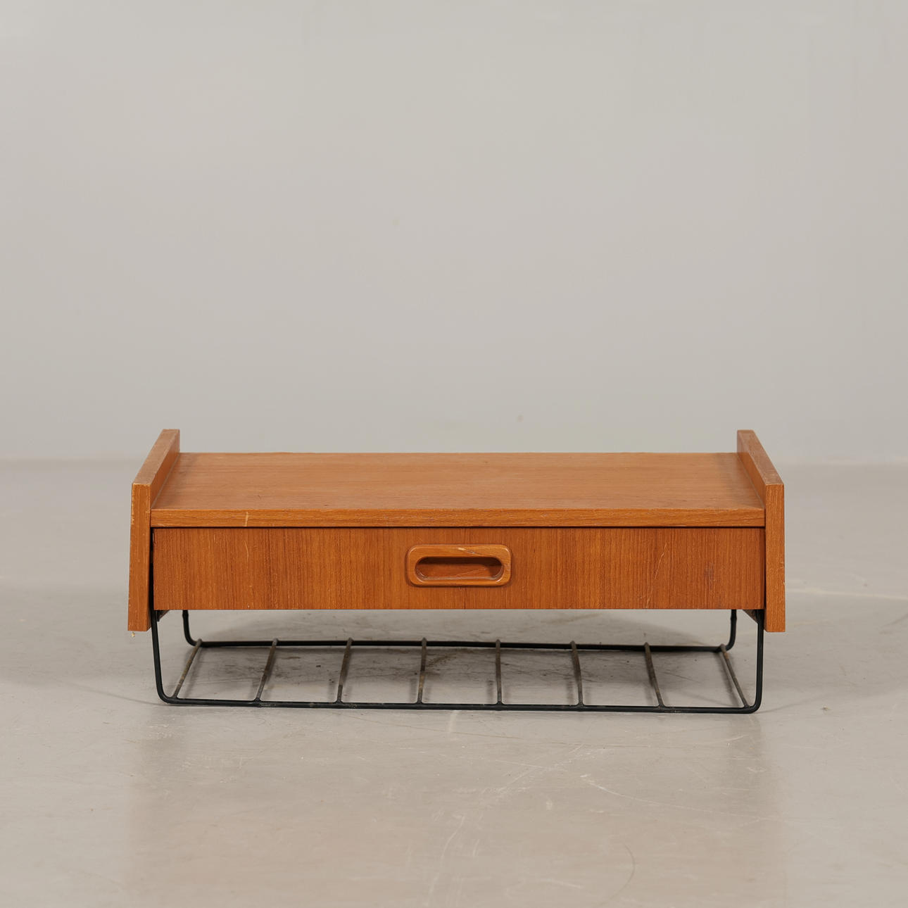 TELEPHONE SHELF string style, mid 20th century.