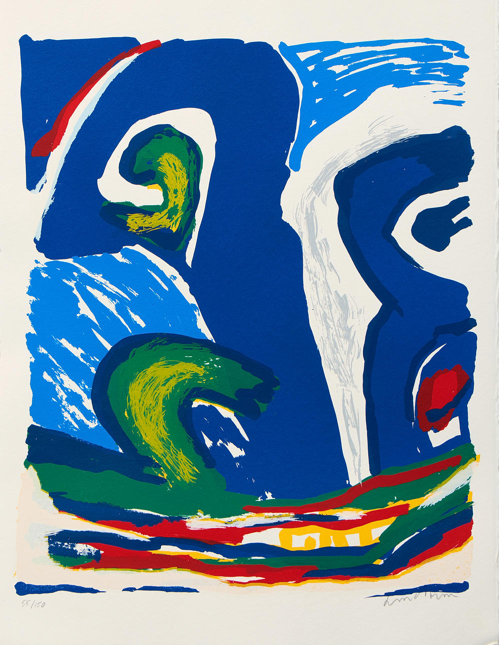 BENGT LINDSTRÖM. Composition.