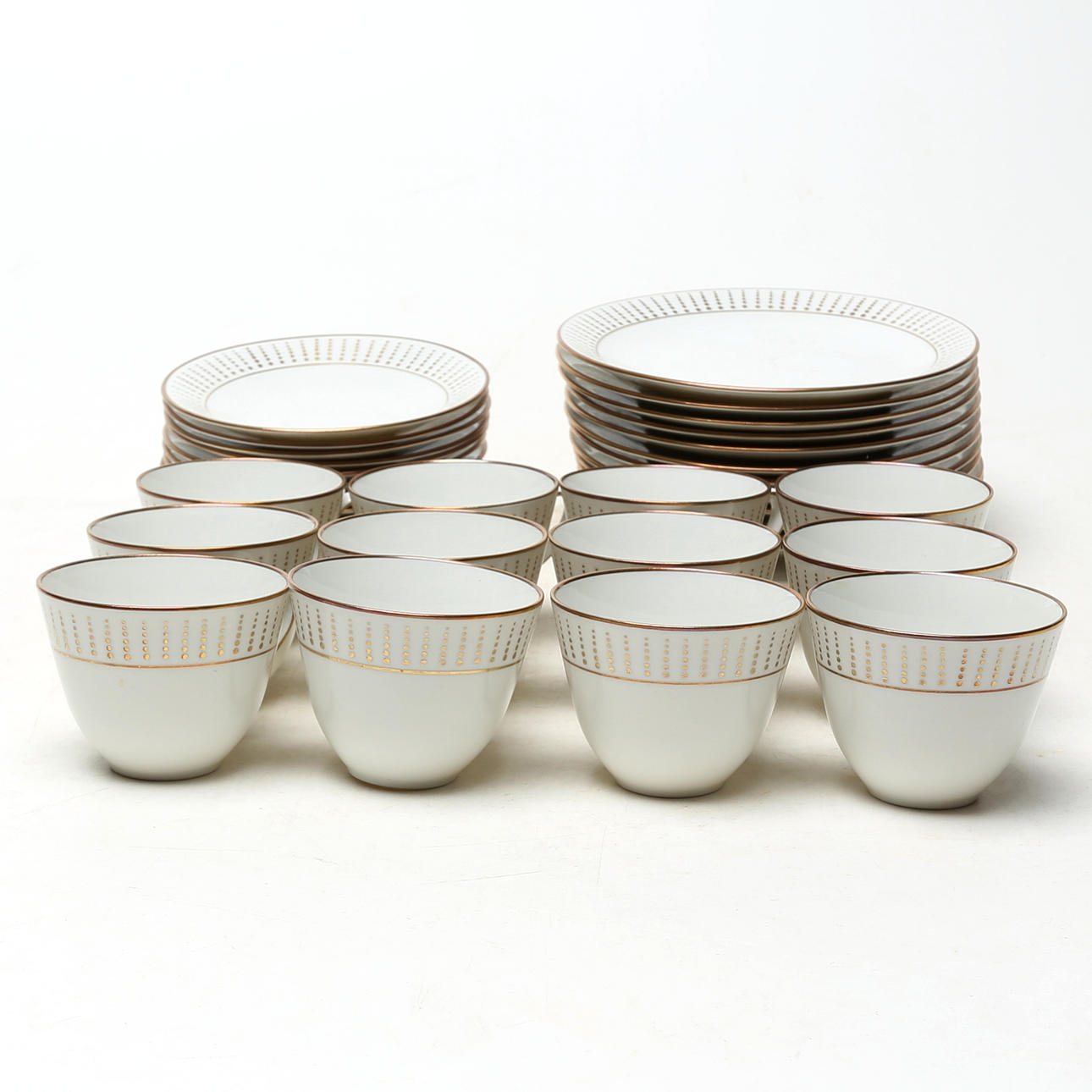 A 23-piece porcelain coffee set, Rörstrand.
