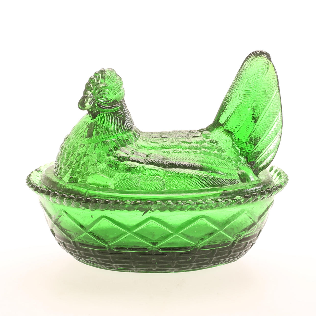 EGGHÖNA, press glass.