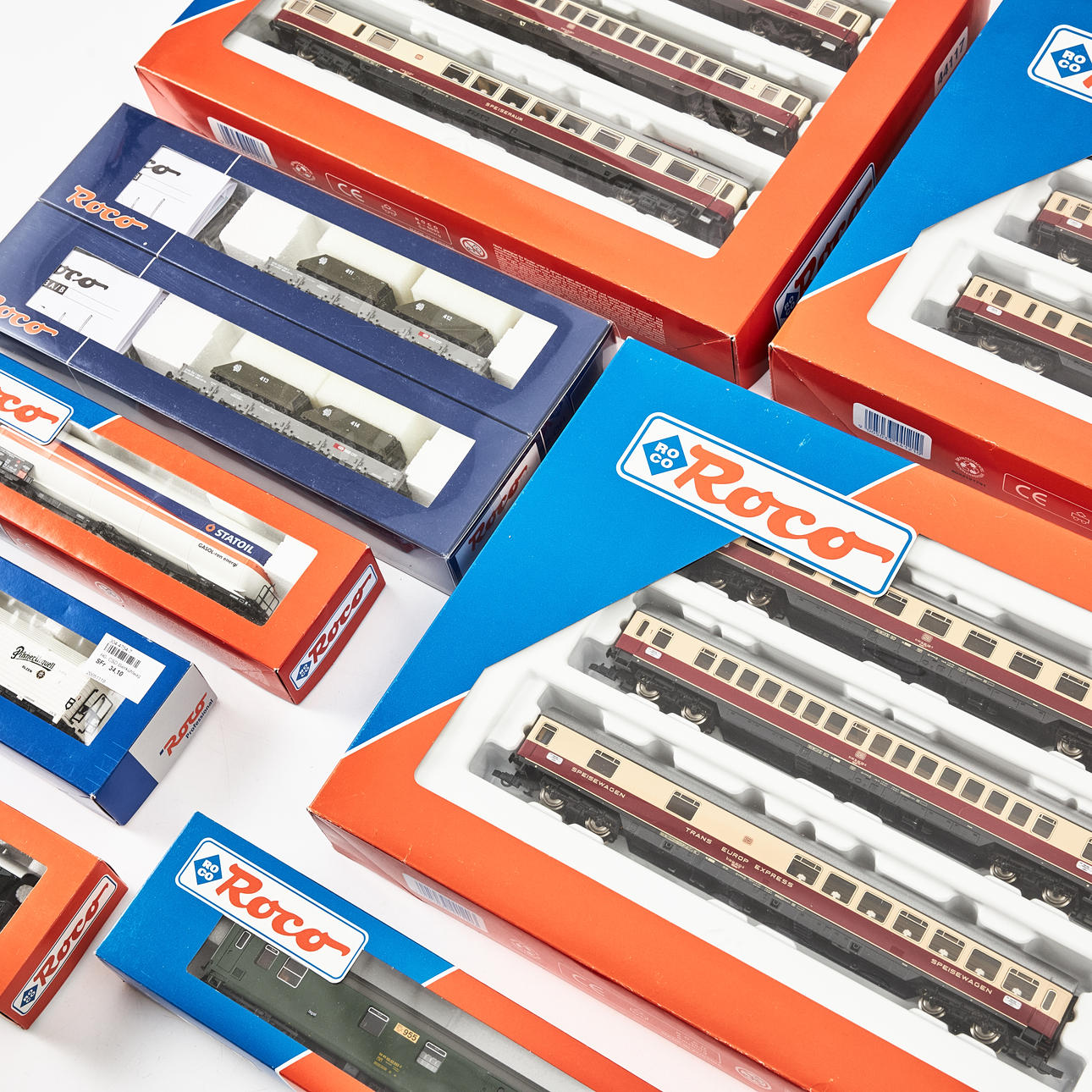 ROCO, trolleys, 20 pcs., H0.