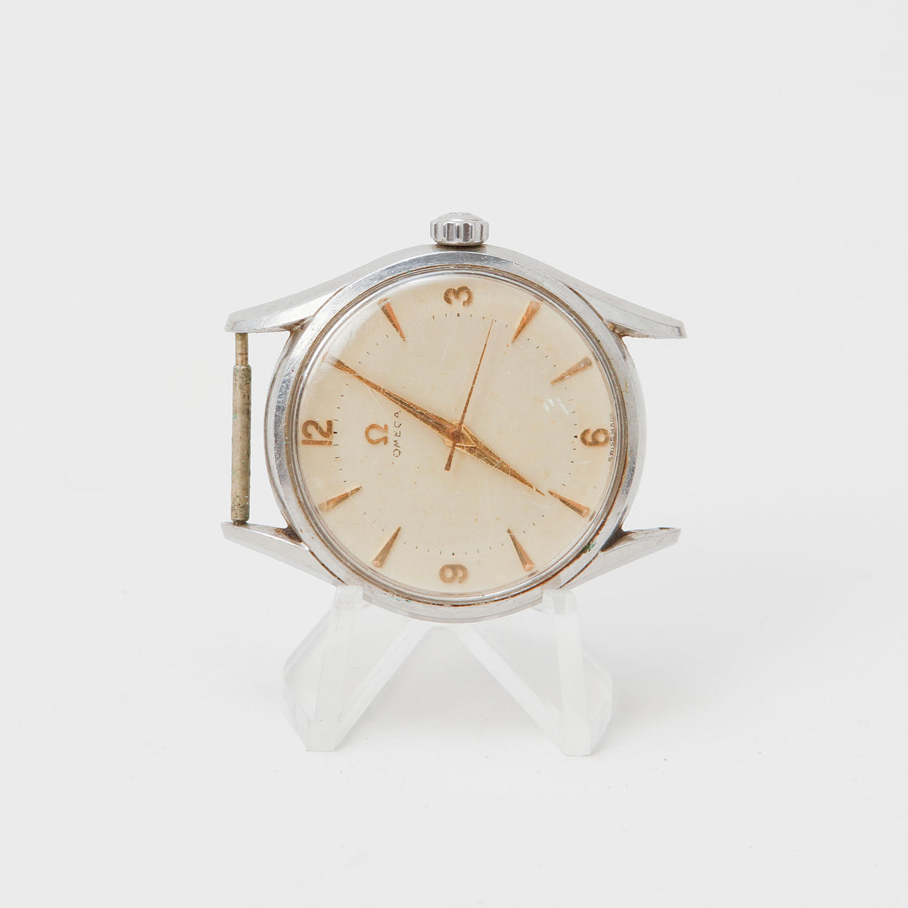 A wristwatch, Omega, steel.